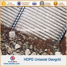 HDPE Uniaxial Geogrids for Steep Slops Reinforcement